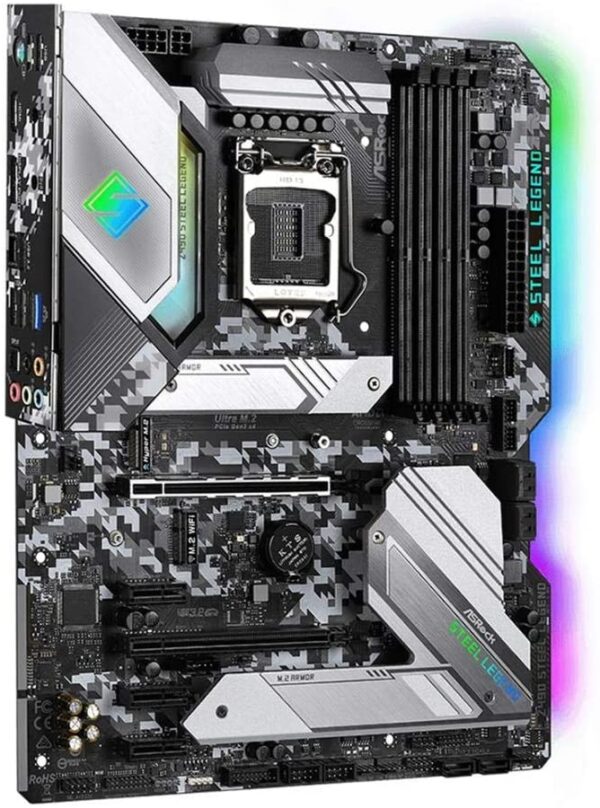 Asrock Z490 Steel Atx Intel 10th Gen Motherboard With 1yr Warranty