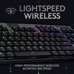 71qhLg1DPVL._AC_SL1500_ Logitech G913 Tkl Tenkeyless Wireless Rgb Mechanical Gaming Keyboard