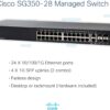 Cisco Sg350-28 28-port Gigabit Managed Switch
