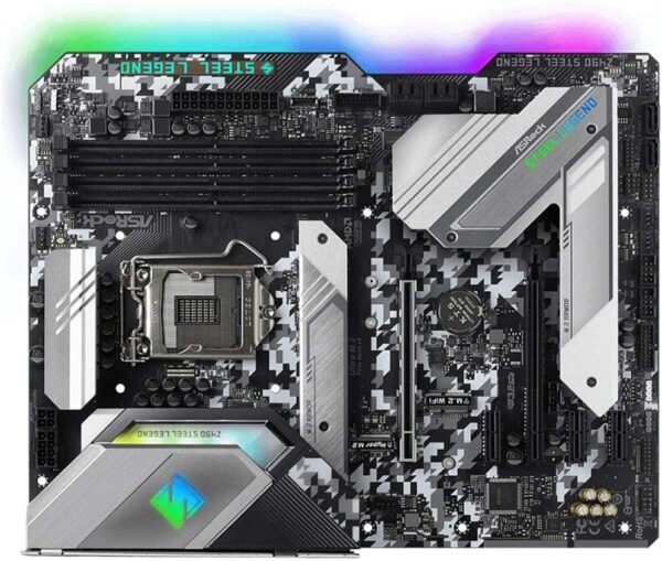 Asrock Z490 Steel Atx Intel 10th Gen Motherboard With 1yr Warranty