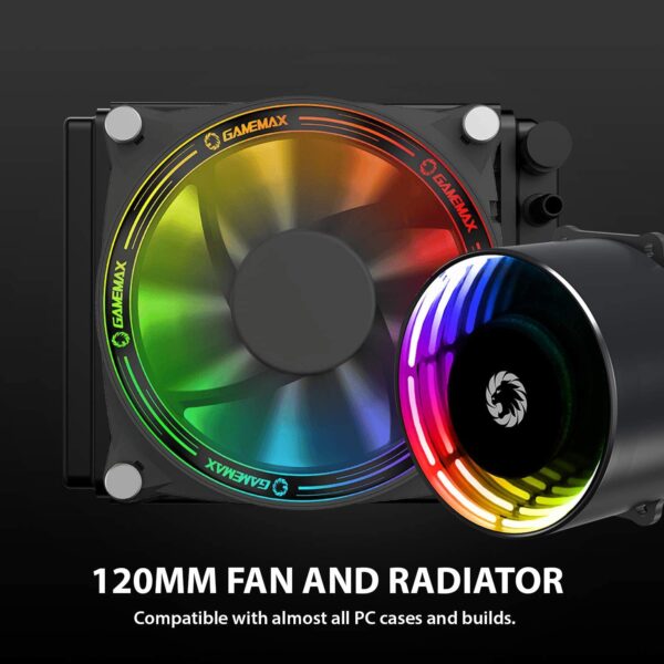 71xLqcnJ3OL._AC_SL1500_ Gamemax Ice Chill 120 All In One Liquid Cooler For Intel And Amd