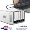 71zVHBEnZ9L._AC_SL1200_ Terramaster D5-300 5-bay Das, Usb 3.1 High-speed Interface
