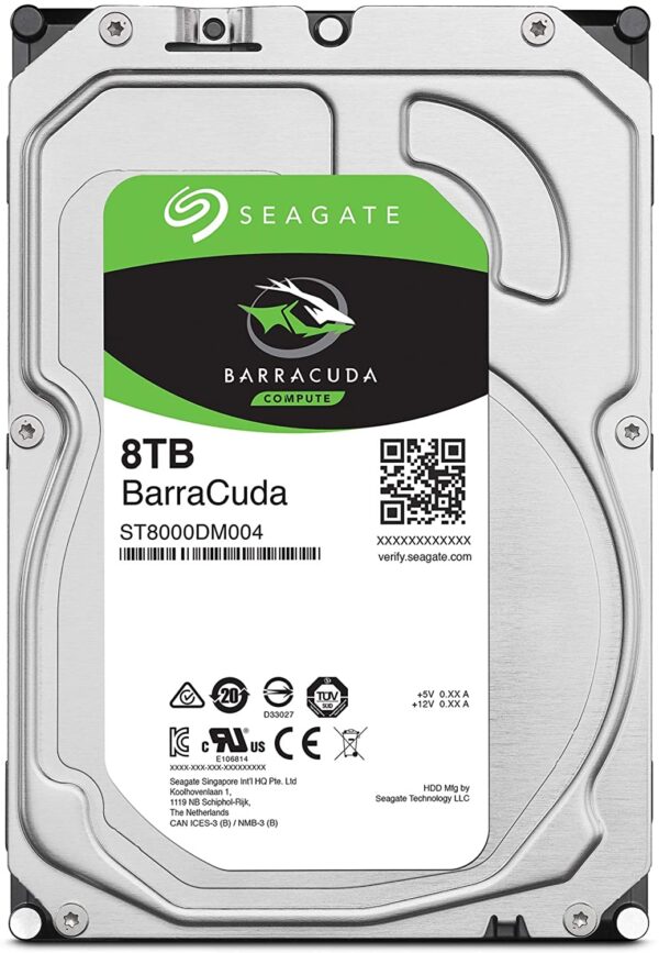 Barracuda Hardisk 8tb Cache 256 Mb 5400rpm 3.5" With 1 Yr Warranty