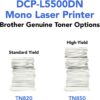 812lSjVpb-L._AC_SL1500_ Brother Dcp-l5500d 3-in-1 Laser Printer - Mono 42ppm 1yr Warranty