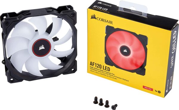 Corsair Air Series Af120 Led (2018) Red 120mm Fan-co-9050080-ww