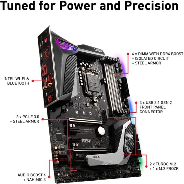 816KsMLM6wL._AC_SL1500_ Msi Mpg Z390 Gaming Pro Carbon Ac Lga 1151 Atx Motherboard Wi-fi 5
