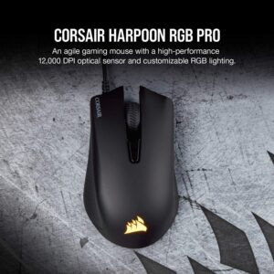 818os+vAEWL._AC_SL1500_ Corsair Harpoon Pro - Rgb Gaming Mouse - Lightweight Design -12,000dpi