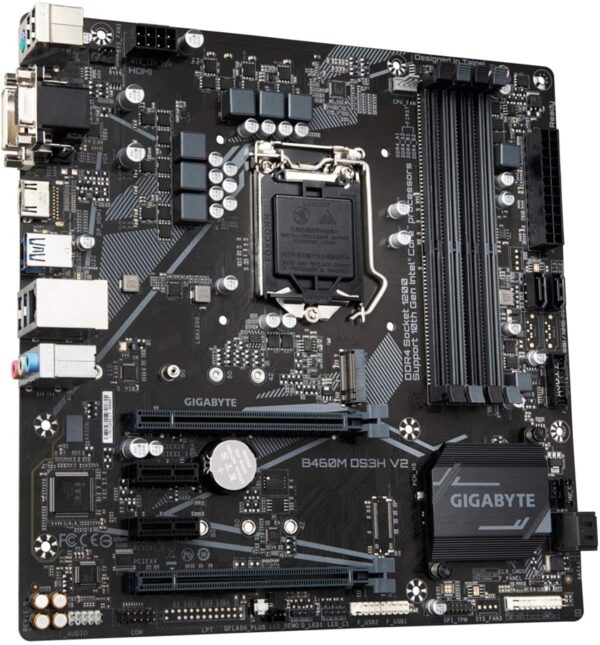 81D9fNRzAuL._AC_SL1500_ Gigabyte B460m Ds3h V2 Intel 10th Gen Micro-atx /m.2 /motherboard