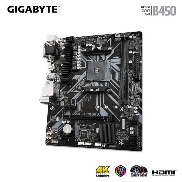 81Lwc8eIsZL._SL1500_ Gigabyte Motherbaord Amd B450m S2h V2 With 1 Yr Warranty
