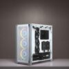 Corsair 4000d Airflow Mid-tower Atx Gaming Case Cc-9011201-ww White