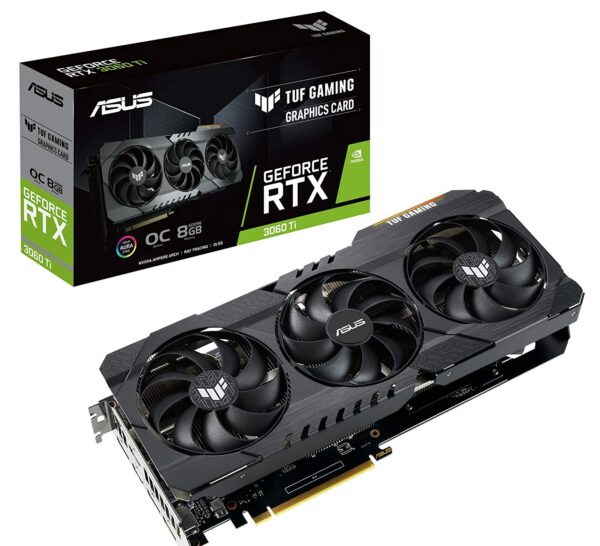 Asus Tuf Gaming Geforce Rtx 3060ti V2 Oc Edit.8gb Gddr6 Graphic Card