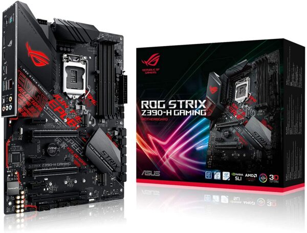 Asus Rog Strix Z390-h Gaming Motherboard 8/9th Gen 4200mhz Ram Support