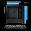Corsair Icue 4000x Rgb Mid-tower Atx Gaming Case Cc-9011204-ww Black