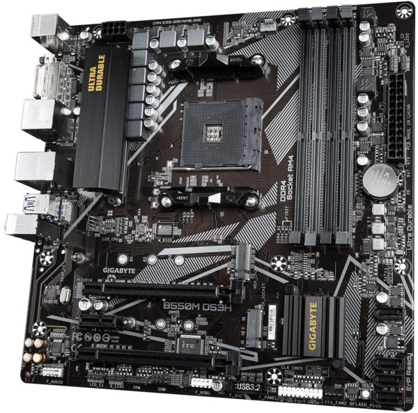 81gg-qfrYbL._AC_SL1500_ Gigabyte B550m Ds3h1.1 Ryzen Motherboard With 1yr Warranty