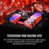 thermaltake Toughram Rgb 3600mhz Cl18 16gb(2*8gb) Racing Red/ram/rgb
