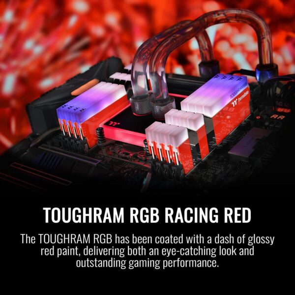 thermaltake Toughram Rgb 3600mhz Cl18 16gb(2*8gb) Racing Red/ram/rgb