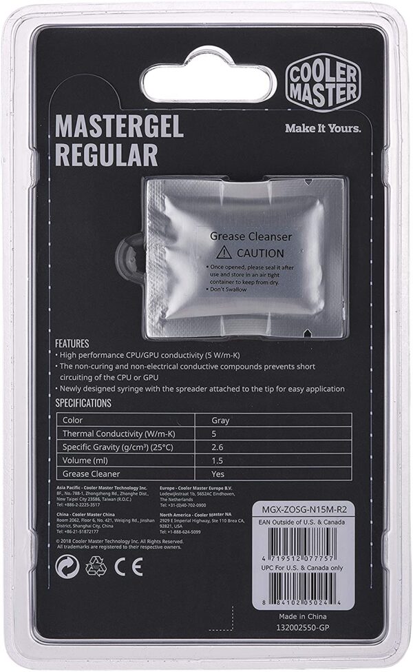 81xOrlL4-RL._AC_SL1500_ Mastergel Regular High Performance Thermal Grease (5/w M-5)