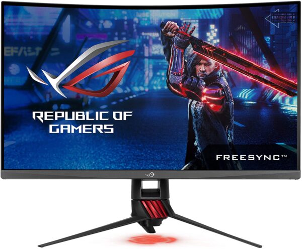 Asus Rog Strix Curved Xg32vqr, 32" Wqhd 2k, 144hz 125%srgb Monitor
