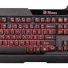 Thermaltake Commander Combo (multi Light) Kb-ccm-plblus-01 Keyboard