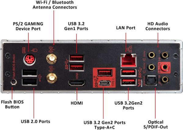 91QcBz48w1L._AC_SL1500_ Msi Mpg X570 Gaming Edge Wifi Motherboard Amd Am4, Ac Wi-fi 5, Hdmi, A
