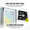 Corsair 4000d Airflow Mid-tower Atx Gaming Case Cc-9011201-ww White