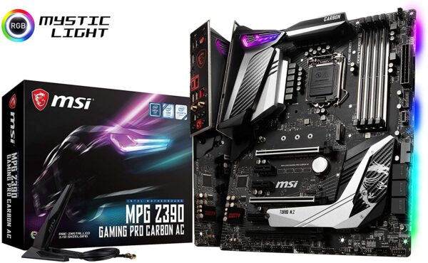 91R8zEwmFDL._AC_SL1500_ Msi Mpg Z390 Gaming Pro Carbon Ac Lga 1151 Atx Motherboard Wi-fi 5