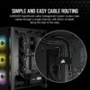 Corsair Icue 4000x Rgb Mid-tower Atx Gaming Case Cc-9011204-ww Black