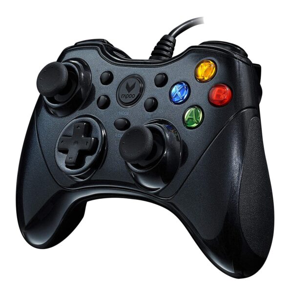 91dhcUiig5L._SL1500_ Rapoo V600 Ergonomic Vibration Shock Controller Gamepad (black)