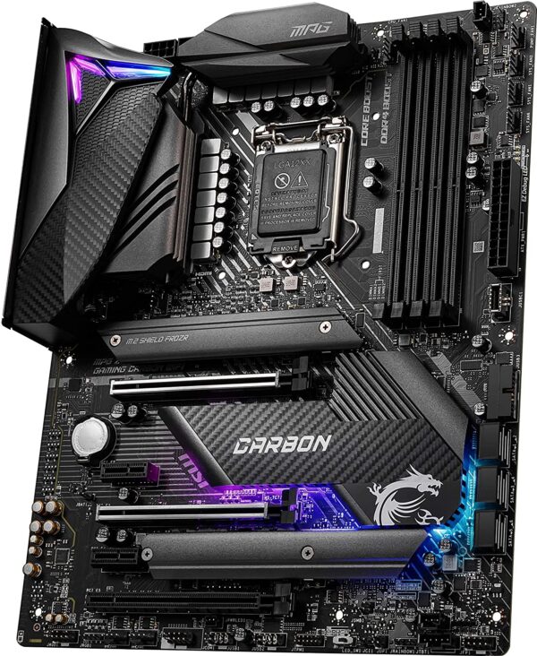 91mTWYeXD-L._AC_SL1500_ Msi Mpg Z490 Gaming Carbon Wifi Gaming Motherboard Atx 1yr Warranty