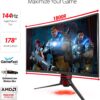 Asus Rog Strix Curved Xg32vqr, 32" Wqhd 2k, 144hz 125%srgb Monitor
