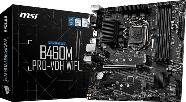 Msi Motherboards B460m Pro-vdh Wifi Intel 1yr Wrnty.