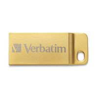 99105_99105_2 Verbatim 32gb Metal Executive Usb 3.0 Flash Drive Gold