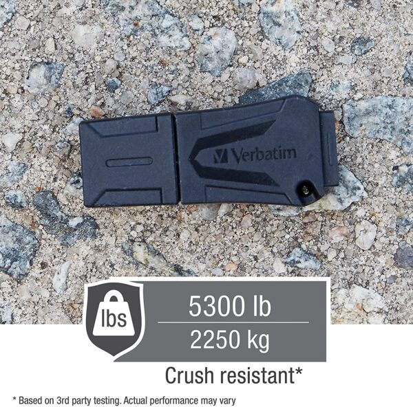 Verbatim Tough Max Military Grade 32gb Pendrive Drive 66057 ( Genuine)