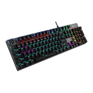 AOC GK410 Mechanical Gaming Keyboard Aoc Gk410 Mechanical Gaming Blue Switch Wired Keyboard 1yr Wrnty