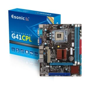 Esonic Motherboard G41 For Pentium To Core2duo Processor 1yr Wrnty.