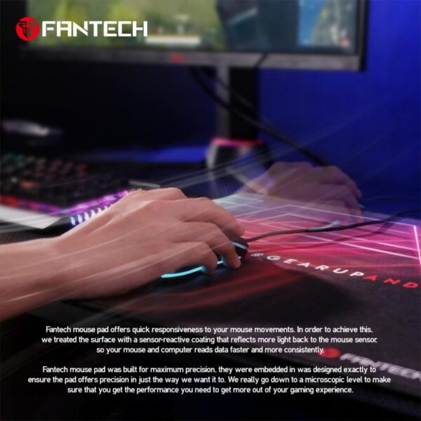 Fantech Vigil Mp292 Gaming Mousepad Size: 290 X 250 X 3mm