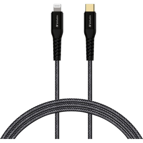 Verbatim Sync & Charge Tough Max Type C To Lightning Cable - 66048
