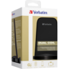 Verbatim 15W Dual Coil Wireless Charger Stand-1-500x500 Verbatim 15w Dual Coil Wireless Charger Stand - Black