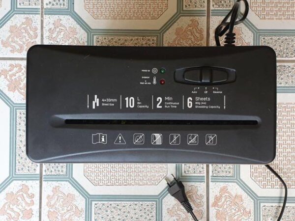 Deli Paper Shredder E9949 Black