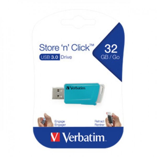 Verbatim 66337 Store N Click Usb 3.0 Drive 32gb