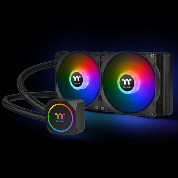 Thermatake 240 Argb Sync Aio Liquid Cooler Cl-w286-pl12sw-a 1yr Wrty
