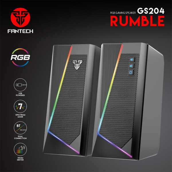 Fantech Rumble Gs204 Multi Platform Gaming Headset With 1yr Wrnty.