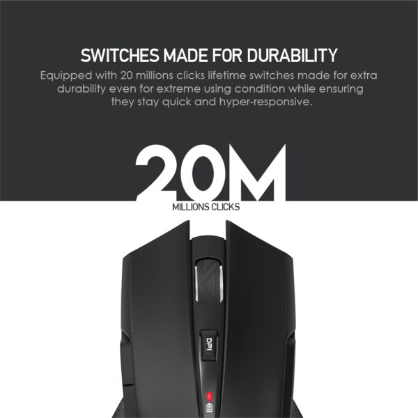 d7163b41 Fantech Wgc1 Wireless Charging Design Rgb And 2400dpi Gaming Mouse