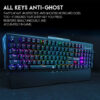 Fantech Gaming Keyboard Phanton Mk882 Rgb With 1yr Warranty
