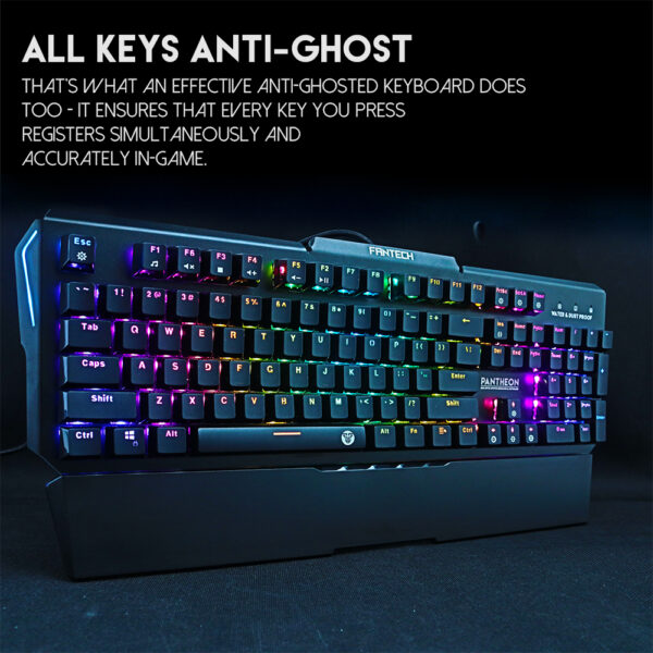 Fantech Gaming Keyboard Phanton Mk882 Rgb With 1yr Warranty