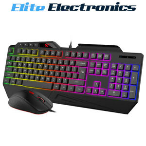 s-l300 Havit Kb852cm Backlit Keyboard W/ Phone Holder + 3200dpi Mouse Gaming