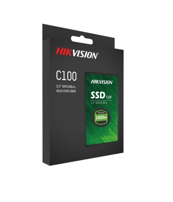 Hikvision Ssd Sata 3 1920gb 2.5"c100 Hs-ssd-c100/1920g -1yr Warranty