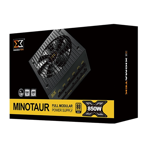 Xigmatek Minotaur 850w Power Supply 80plus Gold, Full Modular