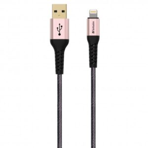 verbatim-tough-max-lightning-cable-1-2m-65858-pink Verbatim Tough Max Lightning Cable (1.2m) 65858 - Pink