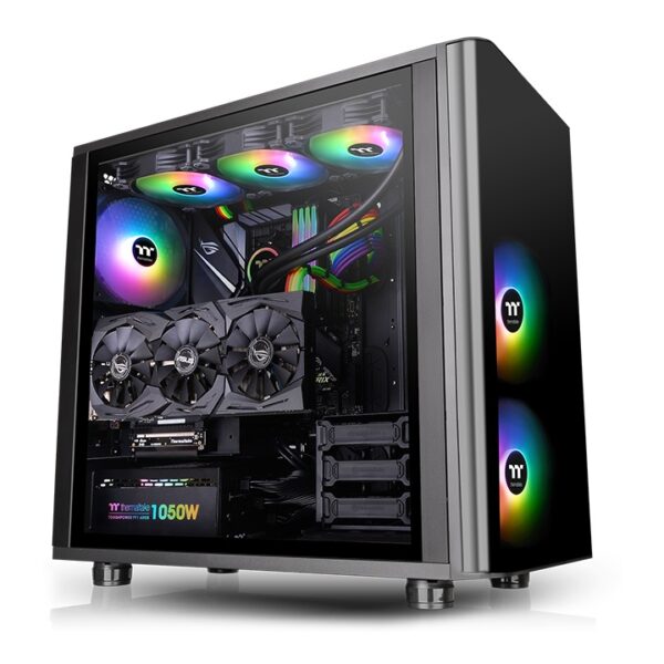 Thermaltake View 31 Tempered Glass Argb Gaming Case Ca-1h8-00m1wn-02